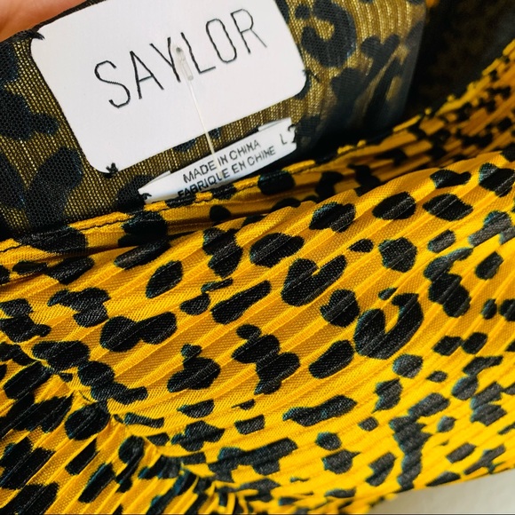 Saylor Leopard Mini Dress - Picture 2 of 9